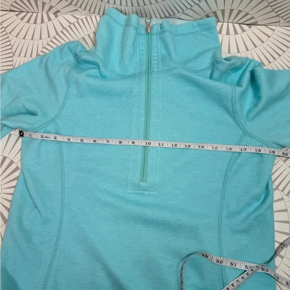 Tommy Bahama Women’s Quarter Zip Reversible Pull Over Sweatshirt Size Small - Picture 6 of 8